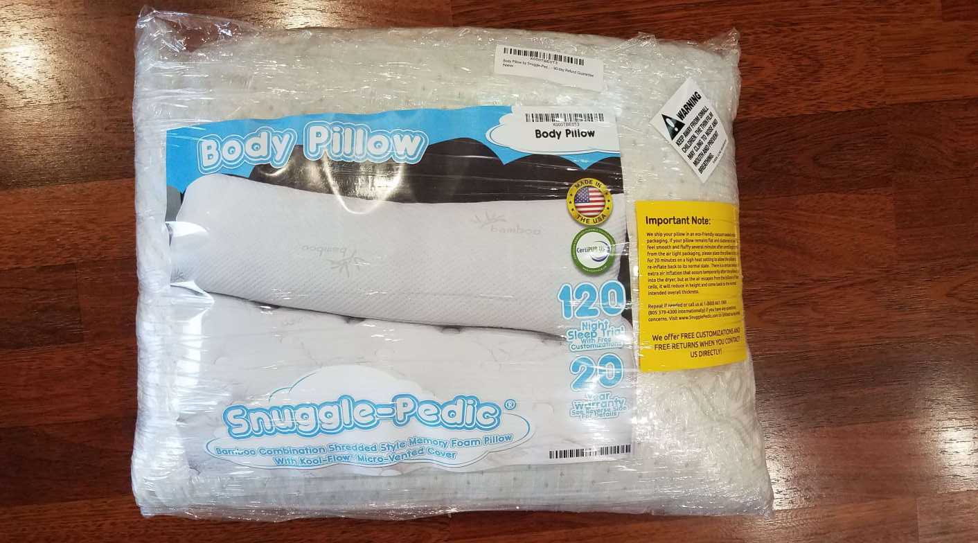 Snuggle-Pedic Pillow Review